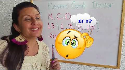 MÁXIMO COMÚN DIVISOR para niños