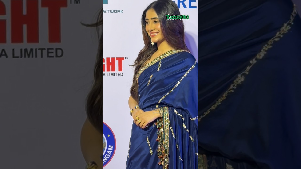 Shivangi joshi attends the 31st edition of sol lions gold awards😍❤️