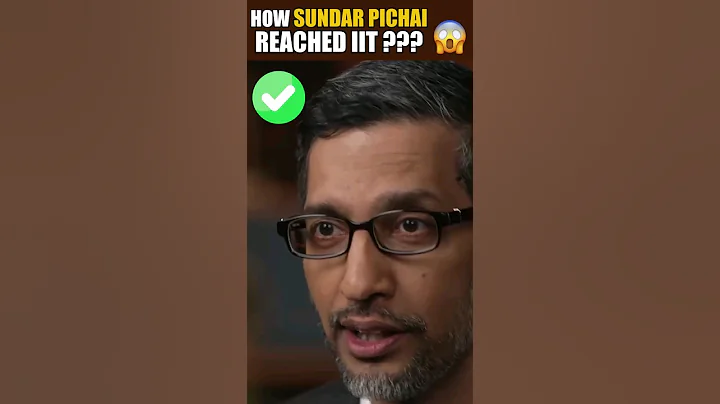 Sundar Pichai How Google CEO reached IIT? 😍 Best Motivation for JEE Aspirants 🔥 IIT Bombay #shorts
