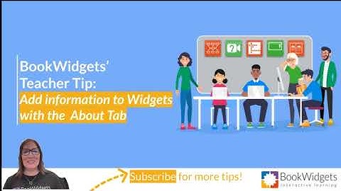 Add more info to widgets with the About tab
