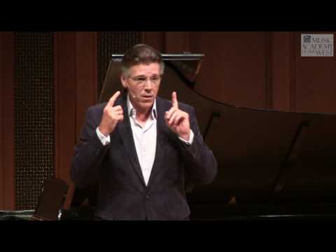 Thomas Hampson Masterclass June 24, 2016