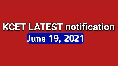 KEA Latest notification for special category candidates |Documents verification schedule released