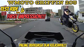 WMOTO GRIFFIN 205 - TEST RIDE & FIRST IMPRESSION!!!