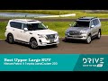 Nissan Patrol v Toyota LandCruiser | Best Upper Large SUV | Drive Car of the Year 2021