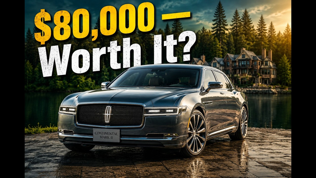 2026 Lincoln Continental Mark II First Look | Is It Worth $80K