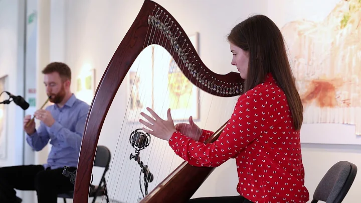 Molly McAlpine & Poll HaPenny on Tin Whistle & Harp (Mark Redmond & Elis Lavelle)