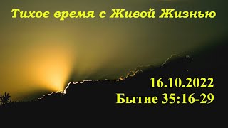 СЛОВО БОЖИЕ. Тихое время с ЖЖ. [Двенадцать колен от двенадцати сыновей] (16.10.2022)