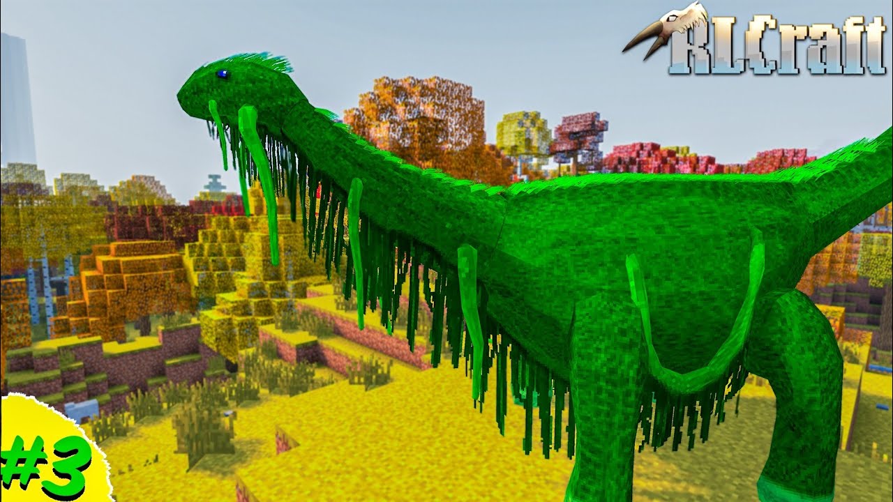 Rl Craft Java RL Craft #3 - I Defeated a Giant Dinosaur in RL Craft - Minecraft Java ...