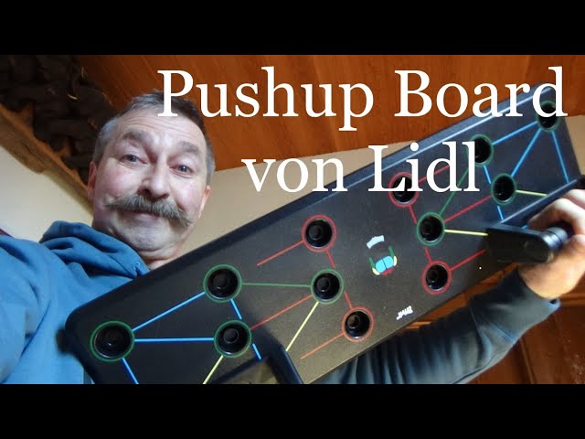 Training was taugt das Push up Board von Lidl - YouTube