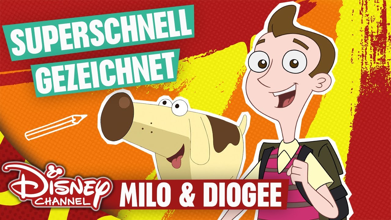 Schlimmer Geht S Immer Mit Milo Murphy Superschnell Gezeichnet Milo Diogee Disney Channel Youtube