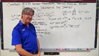 Sequences, Series, and Financial Math