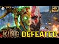 Berserker King vs Kratos Final Boss Fight | God of War Ragnarök NG+ Zeus Armor Gameplay 4K 60FPS