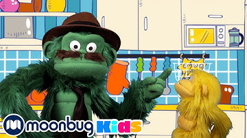 Ring-A-Tangs Gary Gary! Learn | ABC 123 Moonbug Kids | Fun Cartoons | Learning Rhymes