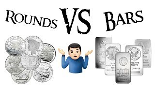 What is Better to Buy? Silver Rounds or Silver Bars