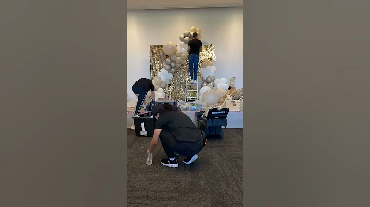 How to create a sequin wall or shimmer wall party backdrop #decoration #party #backdrop #birthday