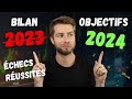 Objectifs 2024  bourse investissements gains trading doptions