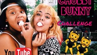 Chubby bunny challenge!!!