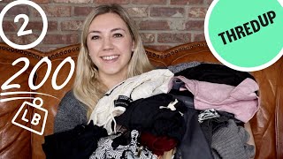 ThredUp 200 Pound Mixed Clothing Rescue Box ~What I'm Selling on Poshmark~ Part 2!
