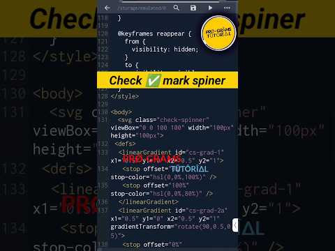 Check mark Spiner