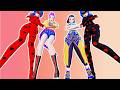 Ghost Dance PolyTrix 💋 Kpop Demon Hunters X Miraculous MMD