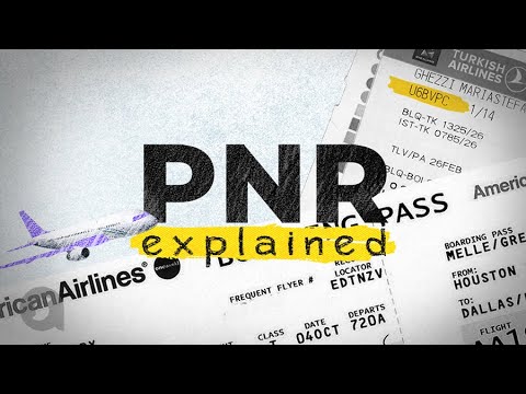 travel reference pnr