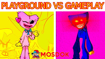FNF Character Test Gameplay VS Playground Huggy wuggy VS Kissy Missy FNF Playtime 1