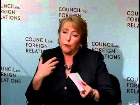 The David A. Morse Lecture with Michelle Bachelet