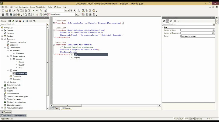 1C:Professional, Lesson 2, Video 7