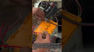 DIY Fuel Injector Cleaning Technique #worker #process #mechanic #autorepair #injectorcleaning