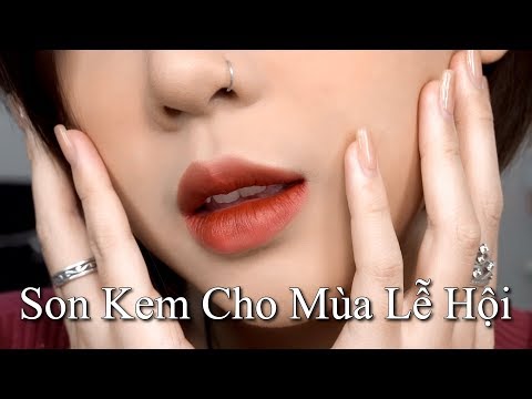 Son Kem Lâu Trôi Dành Cho Mùa Lễ Hội - Cách Tô Son Đẹp Và Bền Màu | Con Thỏ