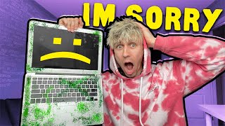 I Destroyed My Girlfriends Laptop Apple MacBook I Destroyed My Girlfriends Laptop Apple MacBook