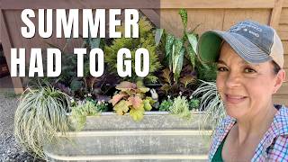 I Ripped Out My Summer Container… Look What I Planted Instead!