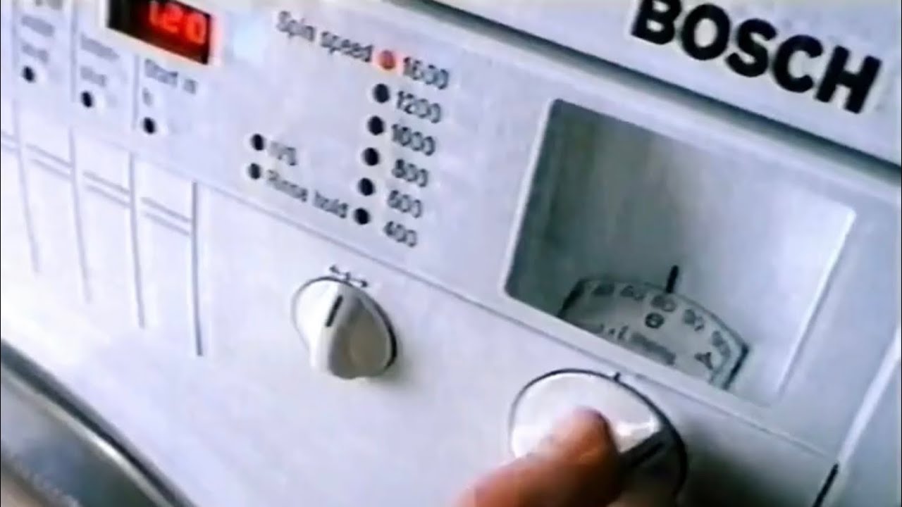 1998 Bosch Appliances YouTube