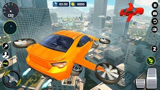 Flying Car Simulator Car Game - Android Gameplay screenshot 5