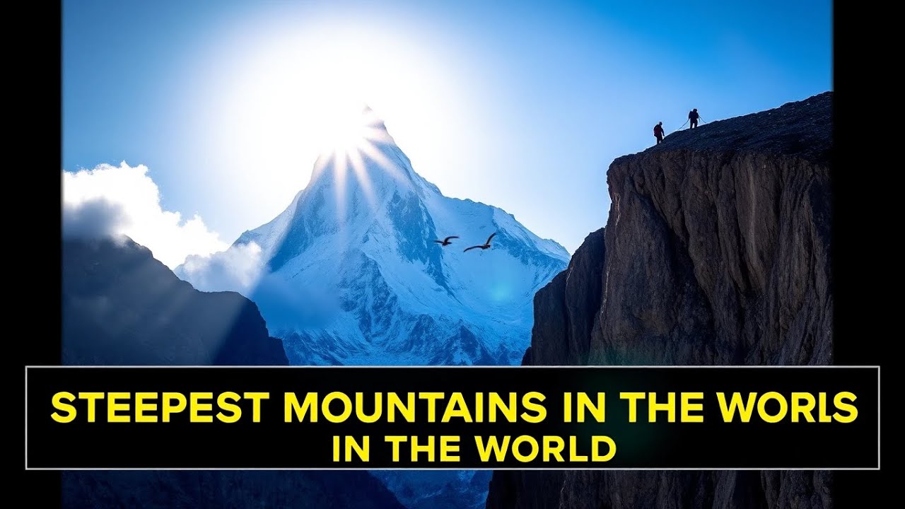Conquering the World's Steepest Mountains - YouTube
