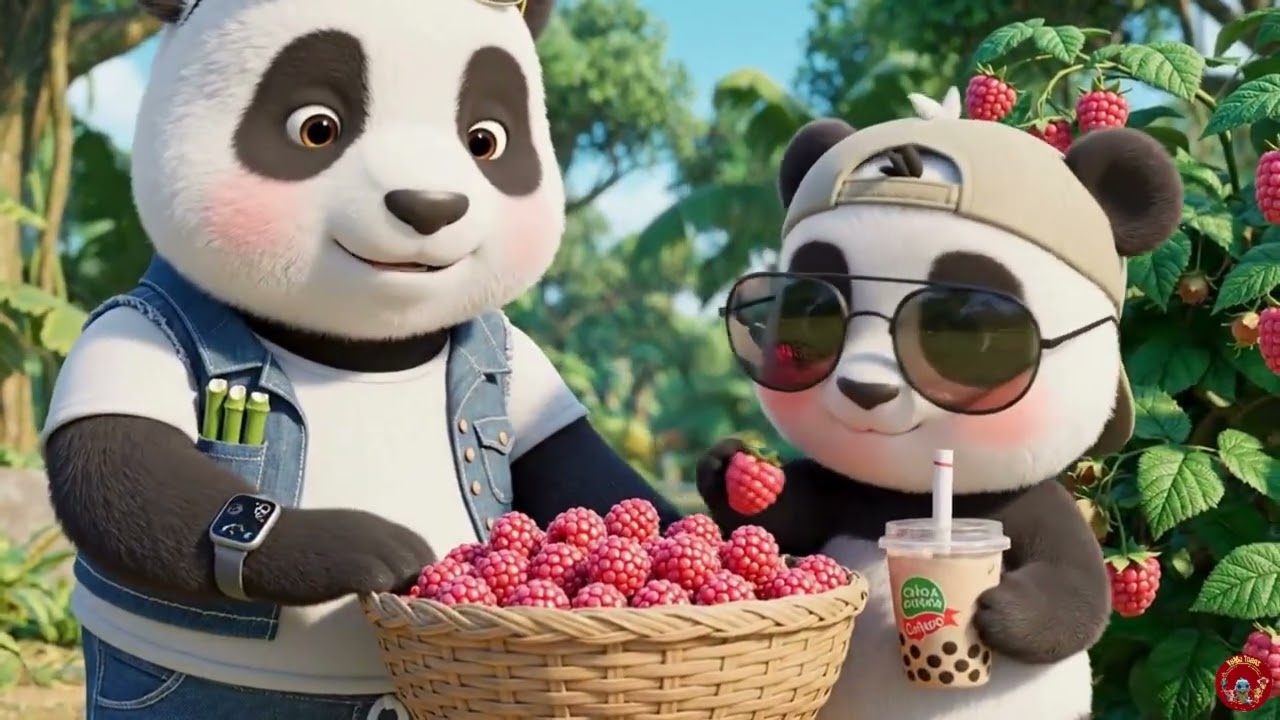 Norwegian | Eventyr med bringebær med Gogi og Chinoo | Raspberry Adventure with Gogi and Chinoo