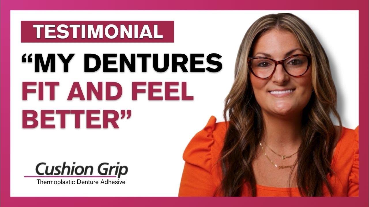 Cushion Grip Testimonial by Ashley YouTube