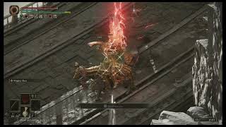 How to defeat (easy) Draconic Tree Sentinel - Crumbling Farum Azula - Elden Ring