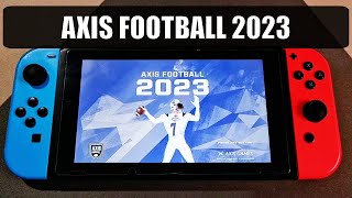 Axis Football 2023 Gameplay on Nintendo Switch: The Ultimate American Football Experience screenshot 4