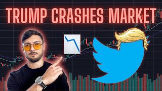 How Trump's Tweets Effect the Stock Market