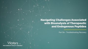 Navigating Challenges Associated with Bioanalysis of Therapeutic and Endogenous Peptides | Part 6