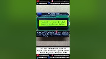 LCD Animation using LCD Menu System.