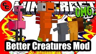Моды Minecraft: «Мод Better Creatures 1.12.2»