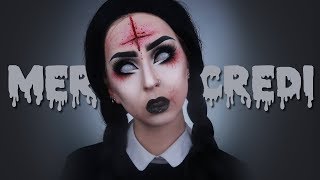 Mercredi Addams Possedee Maquillage Halloween Youtube