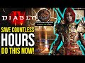 100 Hours To Find This in Diablo 4 | Gift of Mysteries Secret Mechanic &amp; How To Level ALTS Fast