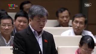 Đại biểu quốc hội Trương Trọng Nghĩa phát biểu - 01/04/2016