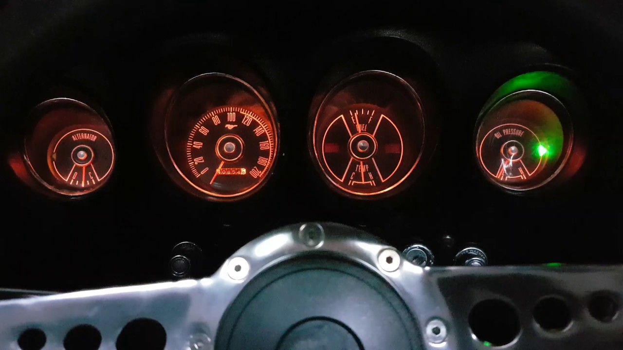 1969 Mustang Dashboard