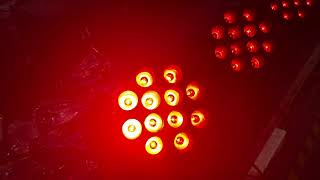 Led Stage Lights Moving Head 12pcs 10w Rgbw 4in1 Wash Moving Light Dj Disco Lighting