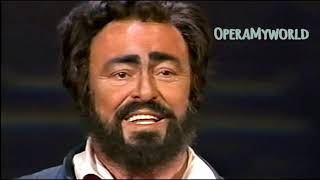 Luciano Pavarotti sings 