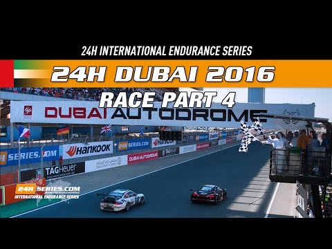 Hankook 24H DUBAI 2016 Race part 4